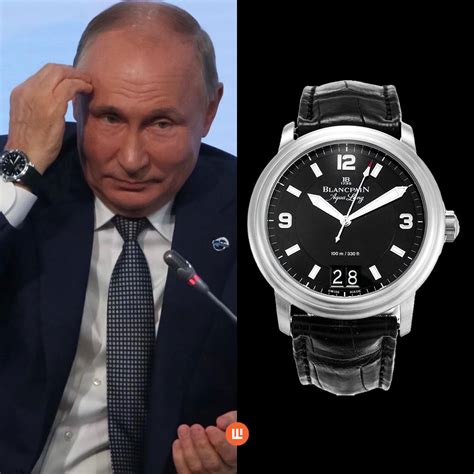 putin watches.